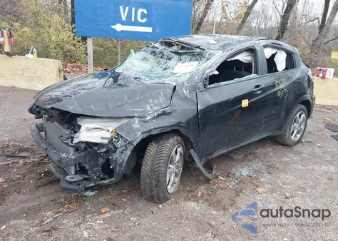 2018 Honda Hr-V Lx из США, поврежденный, VIN 3CZRU6H32JG705970